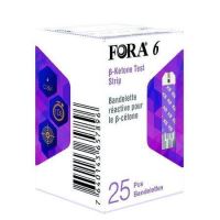 Teste beta-cetone (corpi cetonici) FORA 6 x25buc 