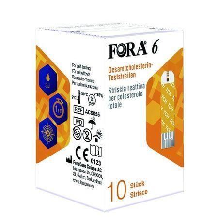 Teste colesterol FORA 6x10 buc 