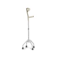 Baston tetrapod cu maner sprijin pe cot, reglabil pe inaltime, baza larga - RP 722