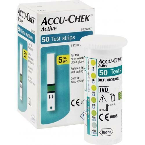 Teste glicemie ACCU-CHECK ACTIVE 