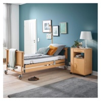 Pat electric spital / bolnavi, reglabil pe inaltime si pe sectiuni, 4 motoare ECO 221234 somiera lemn