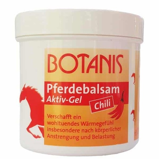 Balsam cu extract de ardei iute, chili, 250 ml Botanis