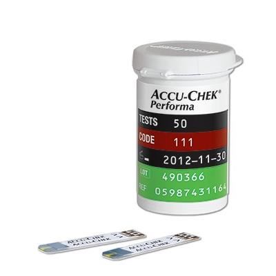  Teste glicemie Accu Chek Performa