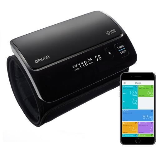 Tensiometru digital de brat Omron Evolv HEM 7600T-E, Bluetooth, Oled Display, Negru 