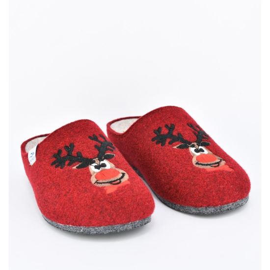 PAPUCI DE CASA BRODATI FLY FLOT 093