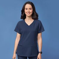 Bluza uniforma medicala, WonderWink Thrive, 6322-NAVY