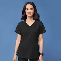 Bluza uniforma medicala, WonderWink Thrive, 6322-BLAC