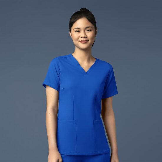 Bluza uniforma medicala, WonderWink Thrive, 6122-ROYA