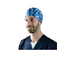 Boneta medicala military blue 20816