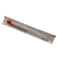 Recoltor exudat faringian, in tub, cu tija din plastic + bumbac, steril, ambalat individual la blister