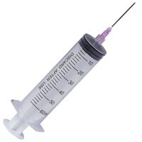Seringi Luer Lock 60ml, PRIMA, cu ac 18G, 25 bucati
