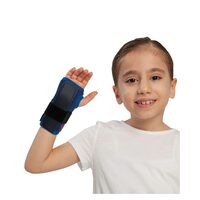 Orteză copii pentru încheietura mâinii din neopren, cu fixare elastică, 825, stânga