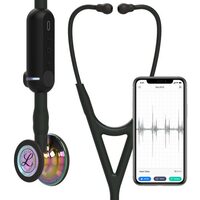 Stetoscop Littmann Electronic Core Digital 8572 Black/ Rainbow