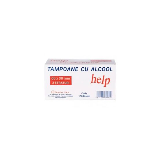 Tampoane cu alcool 100 cutie buc