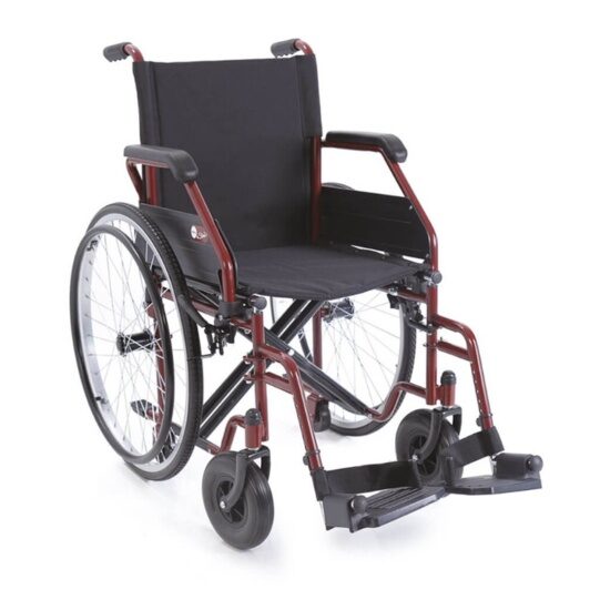 Scaun cu rotile pliabil, transport pacienti, actionare manuala CP 103, max 130 kg