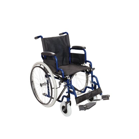 Scaun cu rotile pliabil, cotiere detasabile, 125kg, Gemini  