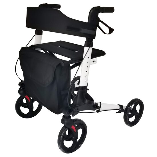Rolator pliabil cu cadru din aluminiu vopsit max. 136kg 805492