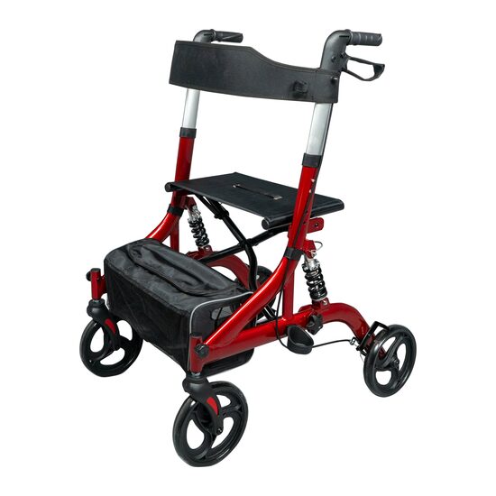 Rolator pliabil cu cadru din aluminiu vopsit max 136kg 805499