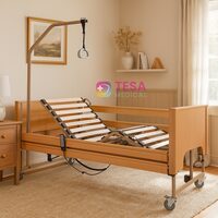 Pat electric spital / bolnavi, reglabil pe inaltime si pe sectiuni, 5 functii, premium Libra 803151