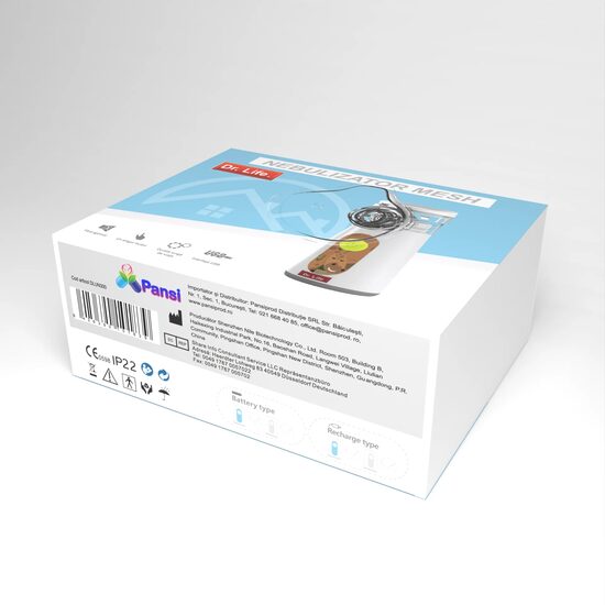 Mini Nebulizator Dr. Life Portabil Ultrasonic cu Tehnologie Mesh, DLUN 300