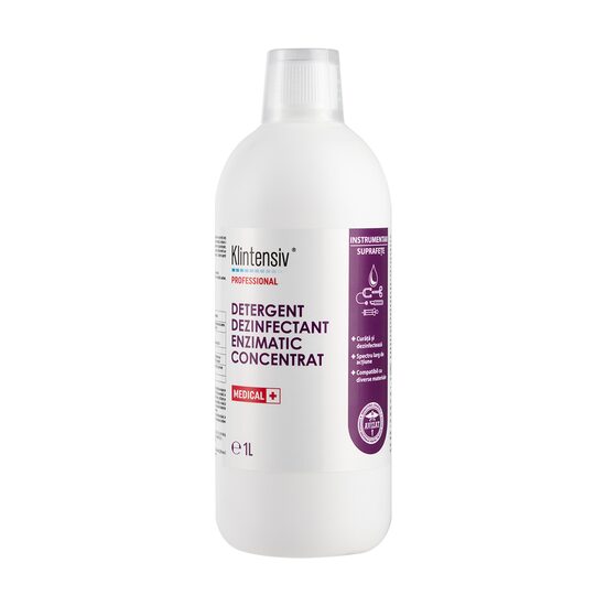 Klintensiv detergent dezinfectant enzimatic concentrat 1000ml