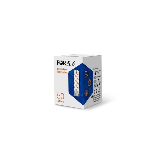 Teste FORA 6 pentru masurarea glicemiei – 50 buc