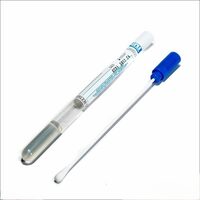 Exudat faringian steril cu tub, eticheta si mediu Amies