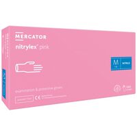 Manusi nitril, Nitrylex nepudrate, Roz