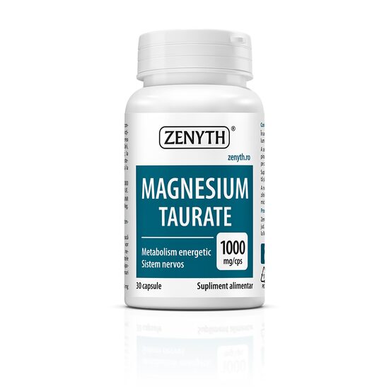 Magnesium Taurate, 30 capsule, Zenyth