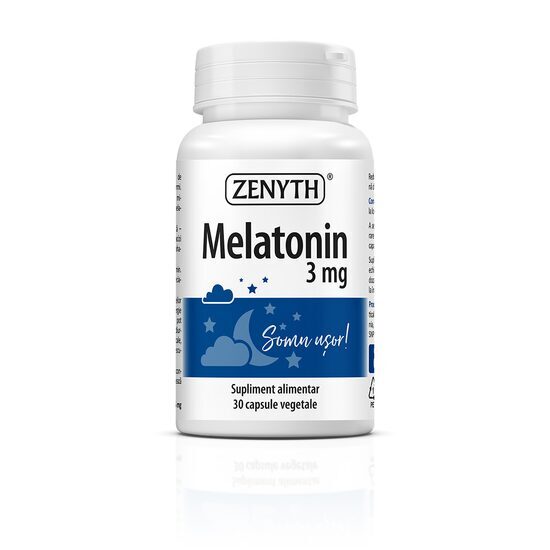 Melatonin 3 mg, 30 capsule, Zenyth