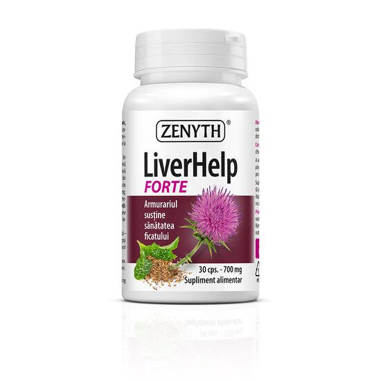 LiverHelp Forte 700 mg, 30 capsule, Zenyth
