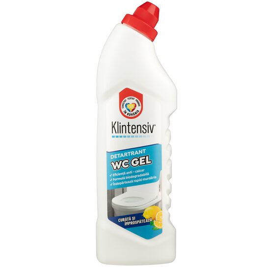 Detartrant WC gel, 750 ml, Klintensiv