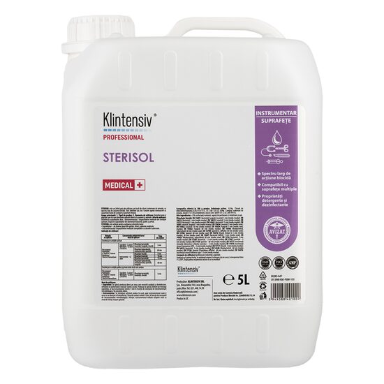 STERISOL - Dezinfectant de nivel inalt RTU, 5 litri, Klintensiv