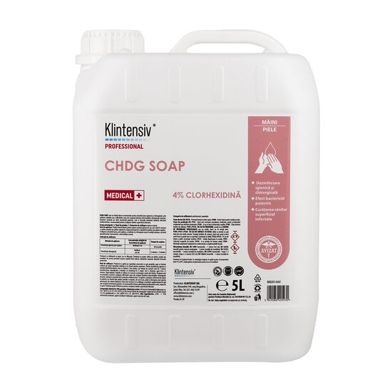 KLINTENSIV CHDG Soap 4% clorhexidină, sapun igienic și chirurgical, 5 litri