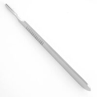Mâner bisturiu chirurgical reutilizabil nr. 3 din inox, M02-003-03