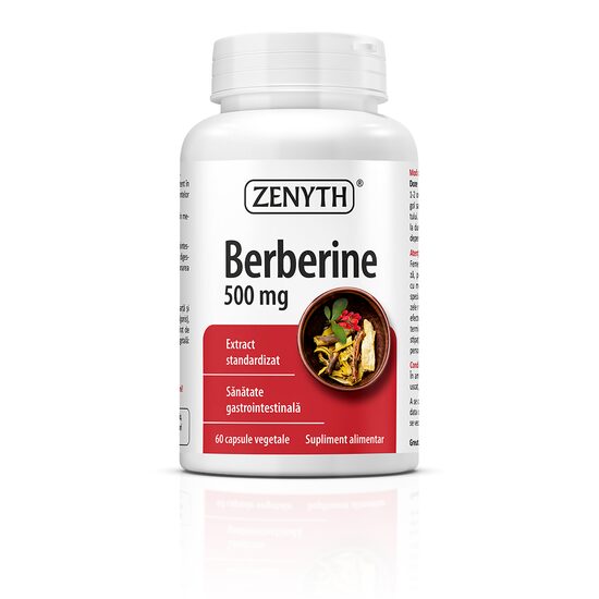 Berberina 500 mg, 60 capsule