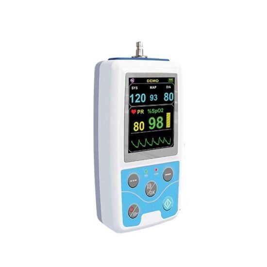 Holter tensiune si saturatie oxigen, CONTEC PM50, cu senzor SPO2