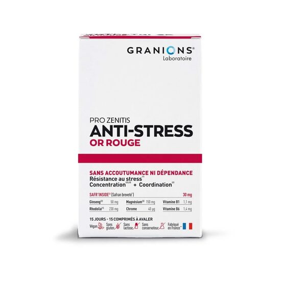 LGN Anti-Stress Or Rouge 15 comprimate F4002061