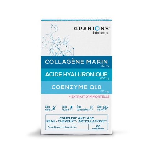 LGN Collagen Marine Acide Hyaluronique Coenzime Q10 60 comprimate F4002534