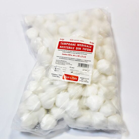 Tampoane chirurgicale nesterile 25X25cmX100buc