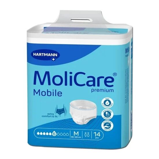 Scutece adulti tip chilot MoliCare Premium Mobile 6pic, 14 bucati