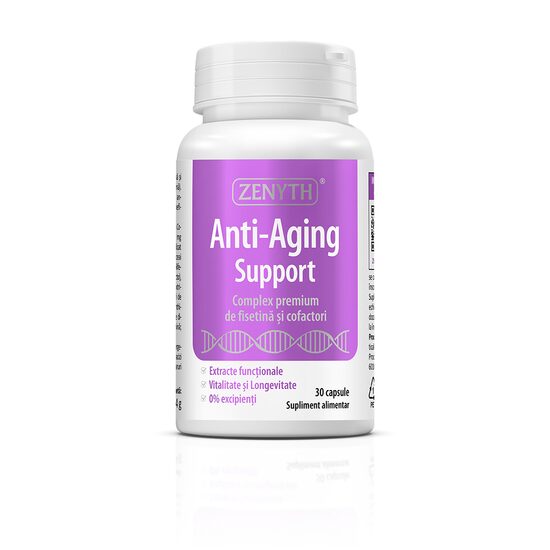 Anti-Aging Support, 30 capsule, antiîmbătrânire, vitalitate și energie zilnică