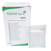 Comprese nesterile netesut NONVI lux, 5x5cm,100 buc
