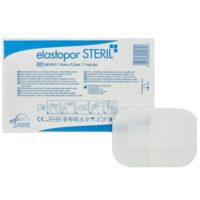 Plasturi sterili chirurgicali Elastopor 5x7,2 cm cu strat absorbant, 801001 – 100 bucăți