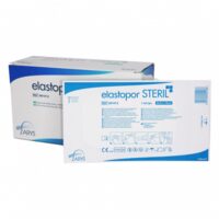 Plasturi sterili chirurgicali Elastopor 6x10 cm cu strat absorbant, 801012 – 50 bucăți