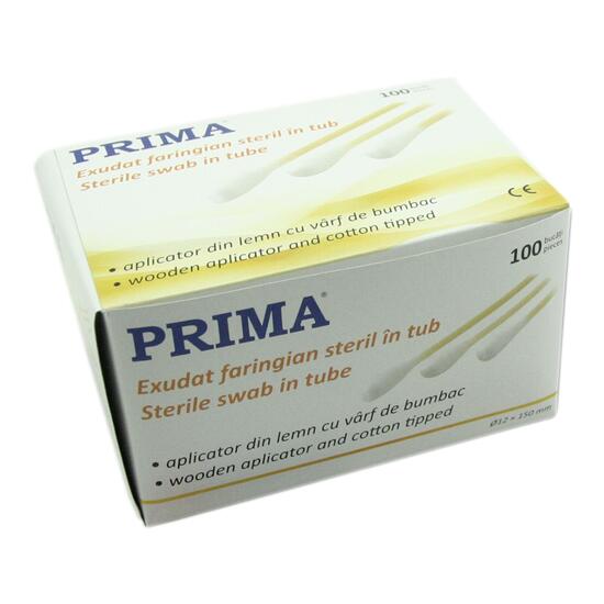 Exudat faringian steril 100 buc.