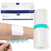 Plasture transparent pentru fixare ABENA 220949, 15cm x 10m