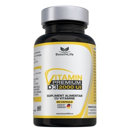 Vitamin D3 Premium 2000 UI 60 capsule