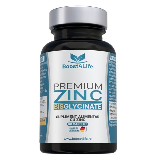Zinc Bisglicinat Premium, 83.35 mg, 60 capsule