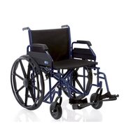 Scaun cu rotile, transport pacienti obezi, pliabil, actionare manuala, seria PLUS, max. 200kg, Moretti CP 300-60cm - RESIGILAT